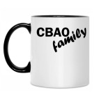 Кружка двухцветная