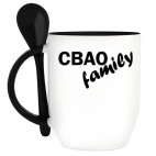 Кружка с ложкой