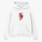 Толстовка худи оверсайз