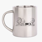 Кружка металлическая