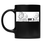 Кружка цветная UV-DTF