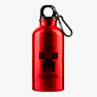 Металлическая бутылка 400 мл UV-DTF