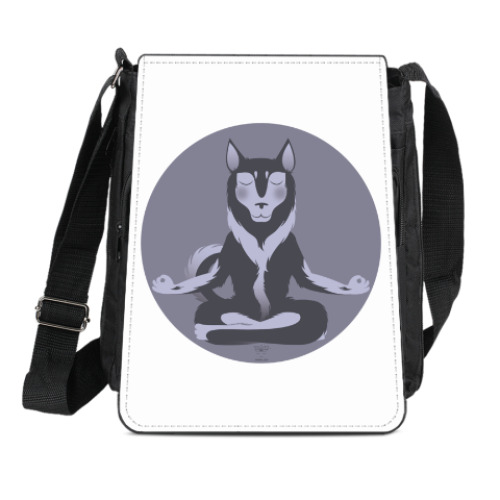 Сумка-планшет Animal Zen: H is for Husky