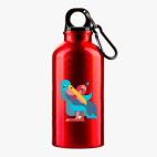 Металлическая бутылка 400 мл UV-DTF