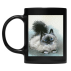 Кружка цветная UV-DTF