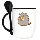 Кружка с ложкой