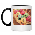 Кружка двухцветная