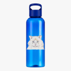 Прозрачная спортивная бутылка