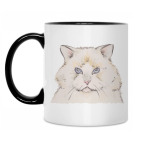 Кружка двухцветная