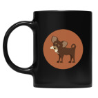 Кружка цветная UV-DTF