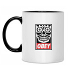 Кружка двухцветная