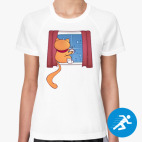 Женская спортивная футболка