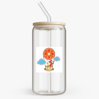 Банка с бамбуковой крышкой