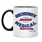 Кружка двухцветная