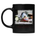 Кружка цветная UV-DTF