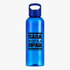 Прозрачная спортивная бутылка