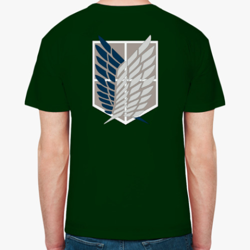 Футболка с принтом Атака Титанов