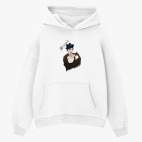 Толстовка худи оверсайз