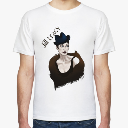 Футболка с принтом Jill Tracy - искусство отравления