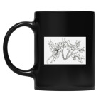 Кружка цветная UV-DTF