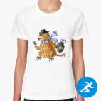 Женская спортивная футболка