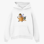 Толстовка худи оверсайз