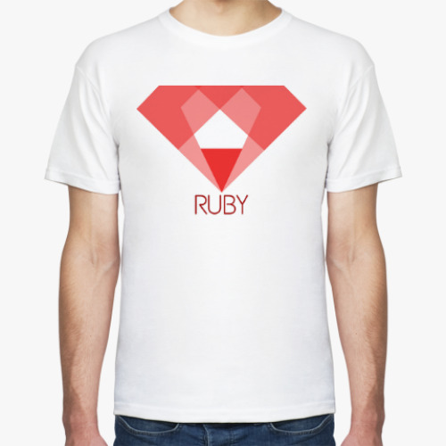Футболка с принтом Ruby
