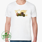 Мужская футболка органик