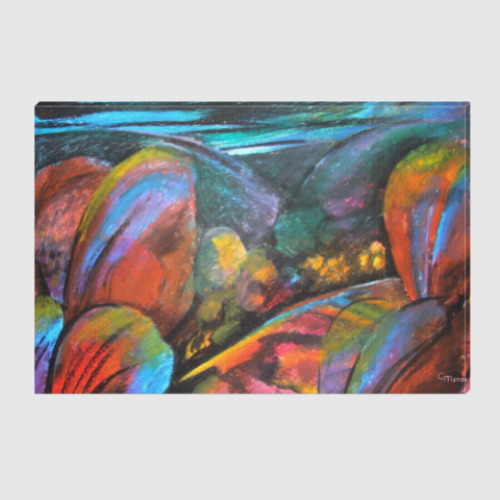 Холст с принтом ОСЕННИЙ ПЕЙЗАЖ