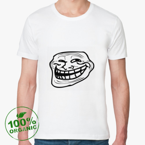 Футболка из органик-хлопка с принтом Coolface