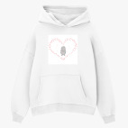 Толстовка худи оверсайз