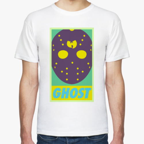 Футболка с принтом  Ghost Wu tang
