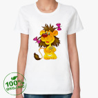 Женская футболка органик