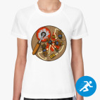 Женская спортивная футболка