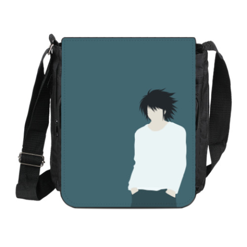 Сумка на плечо (мини-планшет) с принтом Death Note L