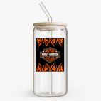 Банка с бамбуковой крышкой