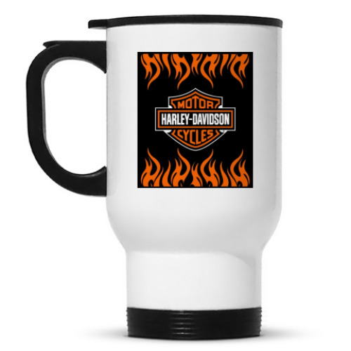 Кружка-термос с принтом HD