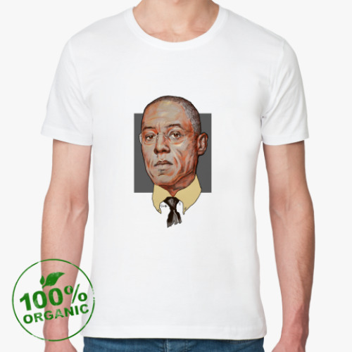 Футболка из органик-хлопка с принтом  Gus Fring