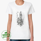 Женская футболка органик