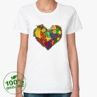 Женская футболка органик