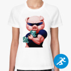 Женская спортивная футболка