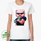 Женская футболка органик