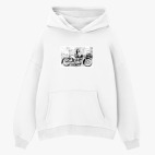 Толстовка худи оверсайз