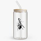 Банка с бамбуковой крышкой