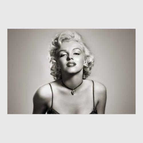 Постер с принтом Мерлин Монро