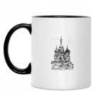 Кружка двухцветная