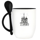 Кружка с ложкой