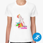 Женская спортивная футболка