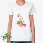 Женская футболка органик