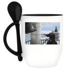 Кружка с ложкой